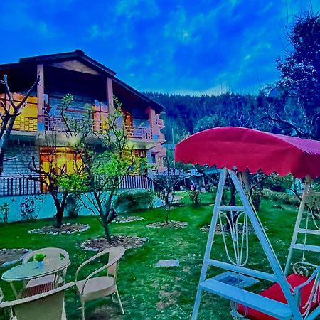 The Manu Emerald # Farmhouse # Top Selling Cottage In Manali # Peaceful Heritage Cozy Stay # Lawn With Bonfire # Most Awarded エクステリア 写真